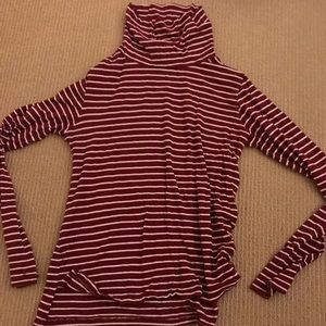 Striped Turtleneck